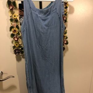Denim colored dress